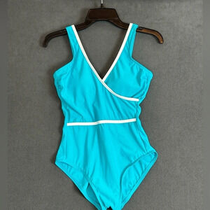 Miraclesuit x Talbots Women One Piece Light Control Swimsuit Size::6